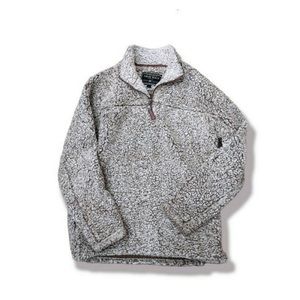 True Grit oversized Sherpa pullover